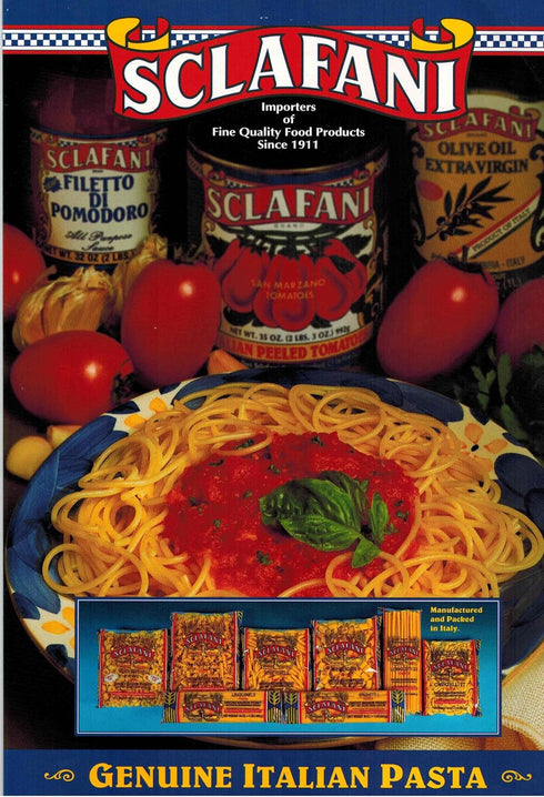 Gus Sclafani Fine Italian Imports #19 (20) 1 .lb Bite Size Rigatoni Short Cut Pasta Case of Twenty Pouches