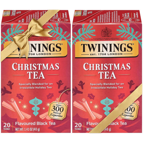 Twinings Christmas Tea - Black Tea Blended with Spicy and Aromatic Clove