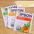 Tipson Organic Moringa Caffeine Free Herbal Tea, Lemon Flavor, 25 Premium Double Chambered Bags
