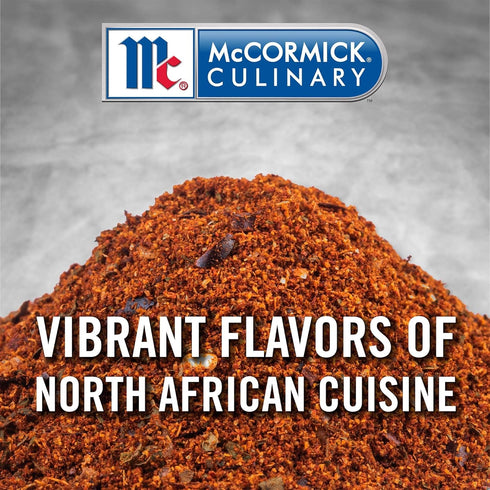 19.5 oz 19.5 Hummus, McCormick Culinary Harissa Seasoning, - One Ounce Container Harissa Seasoning Blend, Adds North