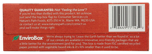 Cereal,11.5 (Pack 6) Nature's Path Organic Maple Pecan Crunch Ounce