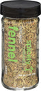 Spicely Organic Fennel Seeds Whole, 1.10 Ounce Jar, Certified Gluten Free
