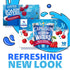 40 6 oz Capri Sun Roarin' Waters Flavored Water Beverage, Pouches, for School Lunches and On-the-Go Hydration, Wild