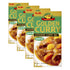 S&B , Golden Curry Japanese curry Mix, Medium Hot, 3.2 oz (Pack of
