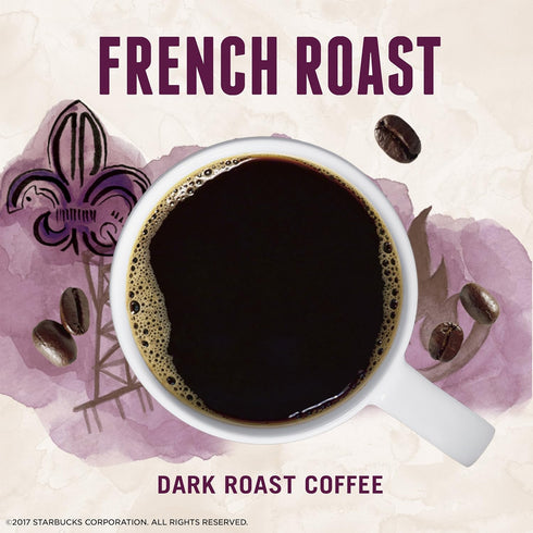 100% 1 (50 packets) Starbucks VIA Instant Coffee, Dark Roast Coffee, French Roast, Arabica, box