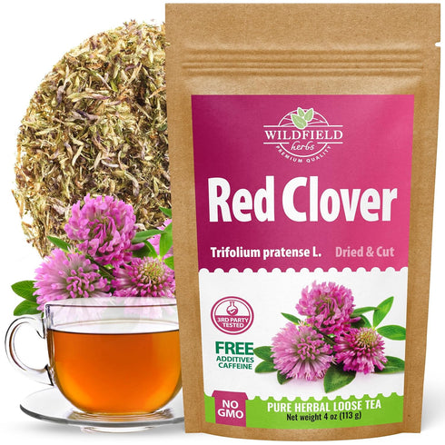 4 oz. Red Clover Tea Red Clover Herb Dried Blossom Flower Petals