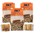 3 Pack 6 oz Darious Snack Co VEGAN and PLANT-BASED Cinnamon Date Swirls for Delicious BreakFast, Slightly Sweet