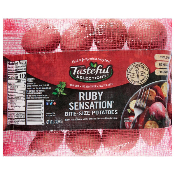 Tasteful Selections , Ruby Sensation 2-Bite Baby Potatoes, 24 Ounce