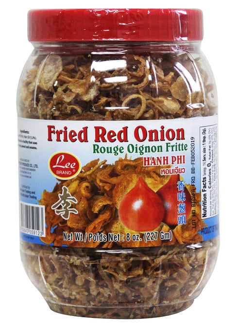 Lee Brand Fried Red Onion 8 oz (227 g)