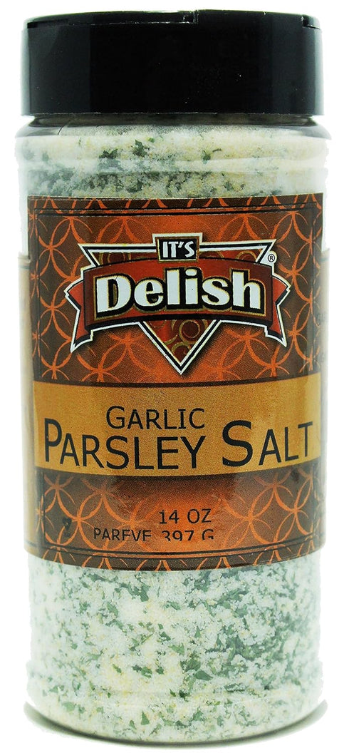 Garlic Parsley Salt by Its Delish, Medium Jar
