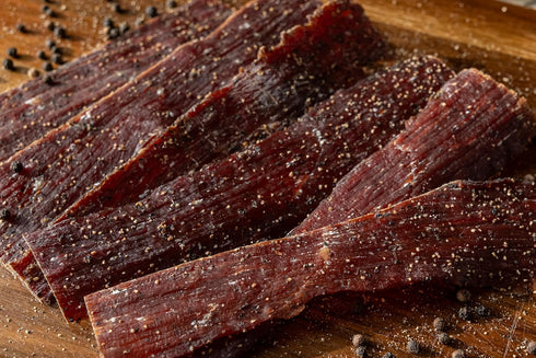 20 oz (Pack 1) 32 Count Enjoy Old Fashion Peppered Beef Jerky Jar of | | Traditional Style | High Protein | Low Fat |