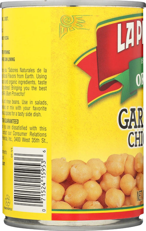 15OZ LA PREFERIDA BEAN CHICK PEA ORG
