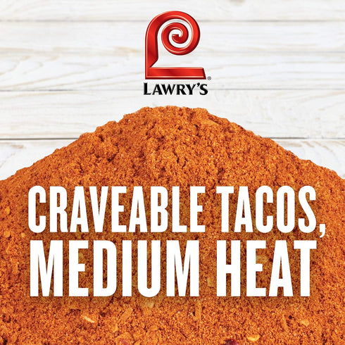 Lawry's Taco Seasoning Mix, 22 oz - One 22 Ounce Packet of Taco Seasoning Mix, Best for Chicken, Beef, Fish, Pork or Plant-Based Tacos