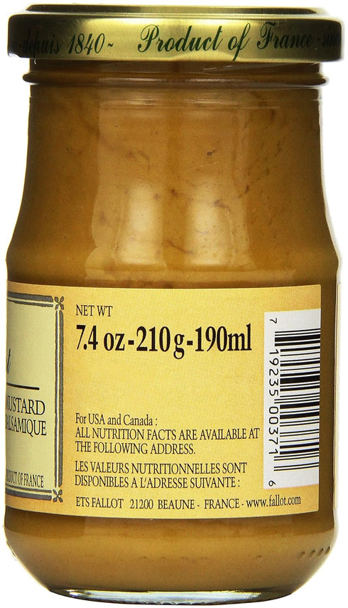 Edmond Fallot (7.4 Honey and Balsamic Dijon Mustard by ounce)