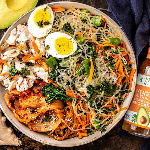 8 Primal Kitchen Sesame Ginger Vinaigrette & Marinade Salad Dressing made with Avocado Oil, Paleo Friendly & Keto