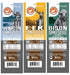 Summer 3 Summer 2 PEARSON RANCH Exotic Meat Sausage Gift Box, Charcuterie Meat Includes Sausages (Elk, Venison