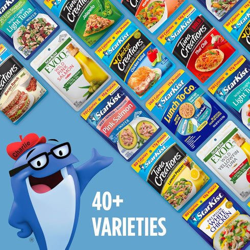 Albacore 4.5 1 Pack StarKist Lunch-To-Go Mix Your Own Tuna Salad, Ounce Kit