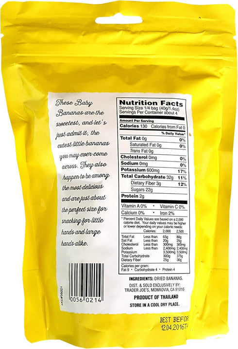 Trader Joe's Trader Joes Dried Baby Bananas