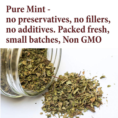 The Spice Way Mint Leaves - 2 oz Dried Loose Mint Leaf