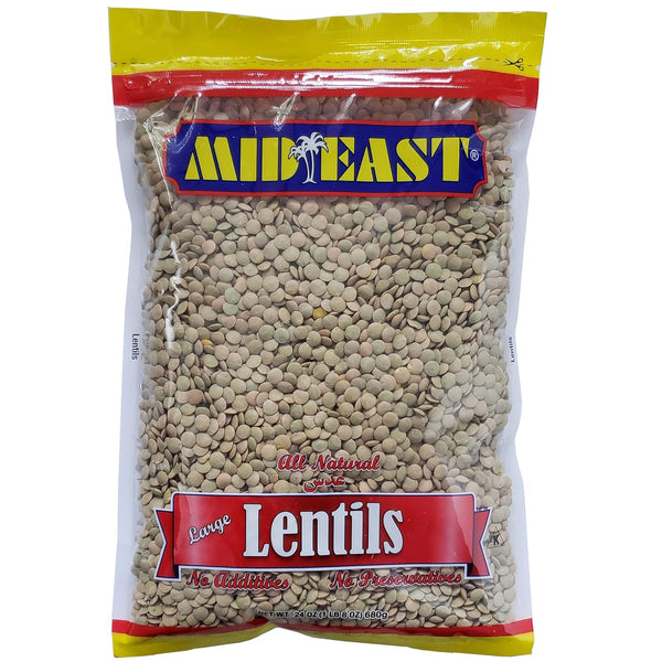 Mid-East Mid East Large Lentils 24 oz, Pack of 1