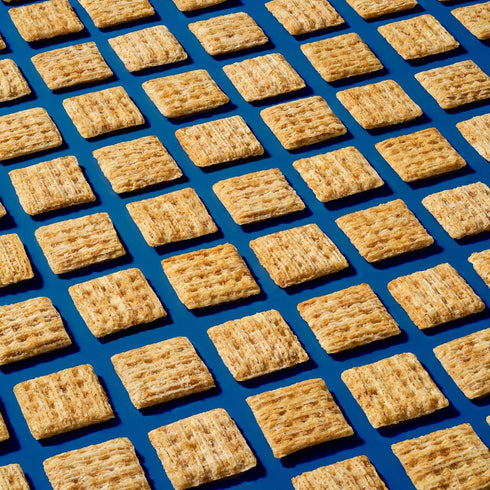 20 Packs Triscuit Minis Original Whole Grain Wheat Crackers, Vegan Crackers, Bulk Lunch Snacks, Snack