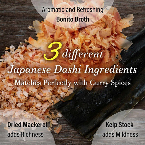 200g(7.0oz) YAMASAN KYOTO UJI Japanese Curry Dashi Stock, Spicy and Rich Umami Broth, Produced by a Famous Restaurant
