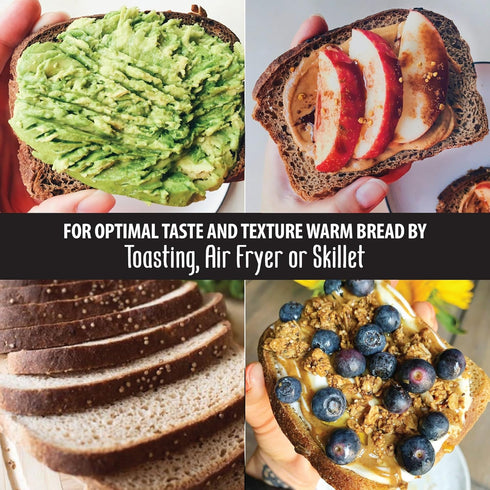 3 Pack 9 Simple Kneads Gluten-Free Pumpkinickel Bread Organic, Top Allergen-Free, Artisan-Style Loaves-Extra Virgin