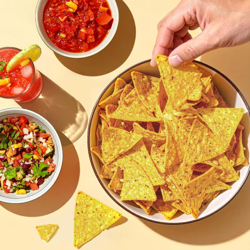 6 Oz LATE JULY Snacks Garden Ranch Tortilla Chips, Bag