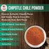 1 LB (16oz) (Pack 2) Chipotle Chili Powder Seasoning Natural and Premium. Great For Meats, Grilling Rubs, Sauces