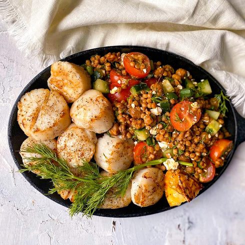 Authentic Maftoul Mograbia Couscous - Traditional Grain