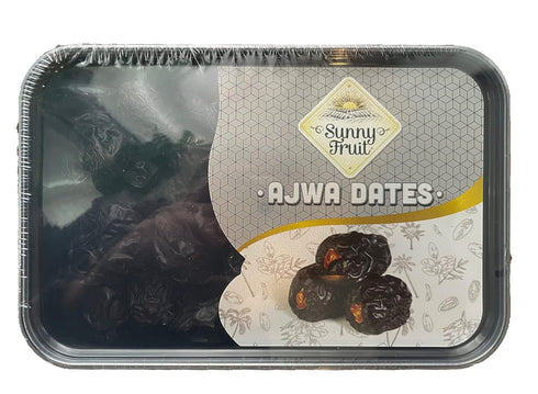 2 pack, 800g/28.2oz (400g/14.1oz 2) 100% Ajwa Dates Premium Quality total x - Imported from Saudi Arabia, Natural