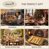 30-Pieces Shatila Food Products Half Ramadan Assorted Fillo Mix Baklava Box, Assorted Baklawa Pastry, Mediterranean