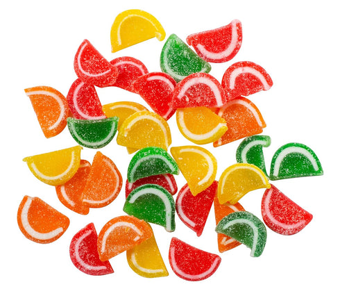 Gummy 10oz Boston Fruit Slices Mini Fruit Candies Tub