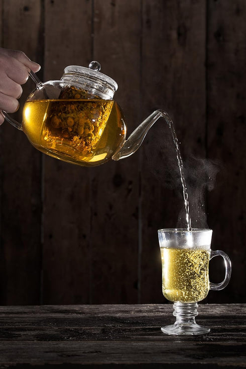 1LB (16Oz) 100% 1 lb Chamomile Tea CERTIFIED Organic (USDA seal) Chamomile Flowers Herbal Tea (Matricaria Chamomilla)