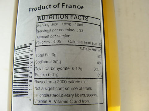 Vilux White Wine Vinegar - Premium Quality for Culinary Excellence