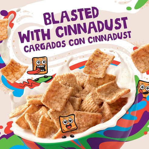 12 oz Cinnamon Toast Crunch Breakfast Cereal, Crispy Cinnamon Cereal