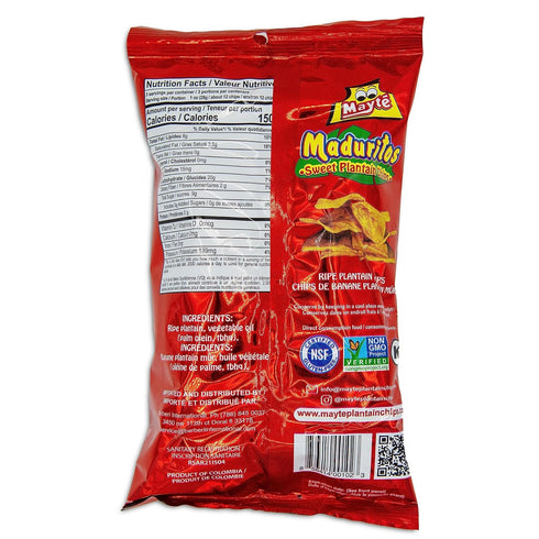 DESPENSA COLOMBIANA 3.3oz 3 Pack Pack Sweet Plantain Chips Mayte / Maduritos Dulcesitos Mayte - - Value