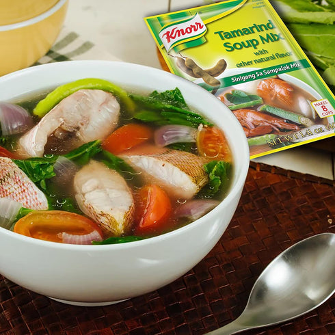 Knorr Tamarind Soup Mix (Sinigang sa Sampalok), 1.41oz (40g), 3 Pack