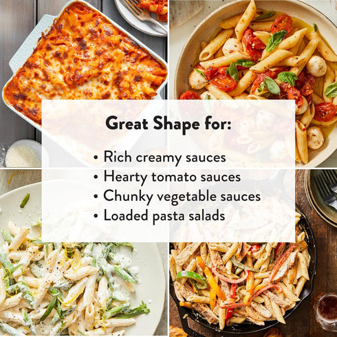 Free,12 oz (4 Pack) DeLallo Gluten-Free Brown Rice Penne Pasta, Non-GMO, Made in Italy, Kosher, All Natural, Tree-Nut