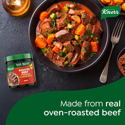 11oz Knorr Premium Flavor Base Roasted Beef Versatile & Easy to Use