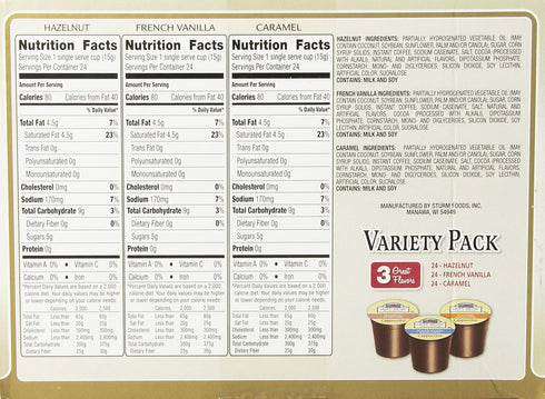 (Pack 72) Grove Square Cappuccino Pods, Variety, Single Serve