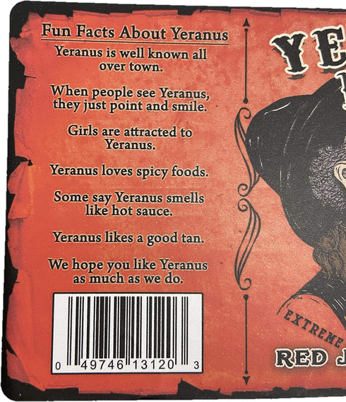 Yeranus Berns Sweet and Smokey Jalapeno Hot Sauce (Extreme)