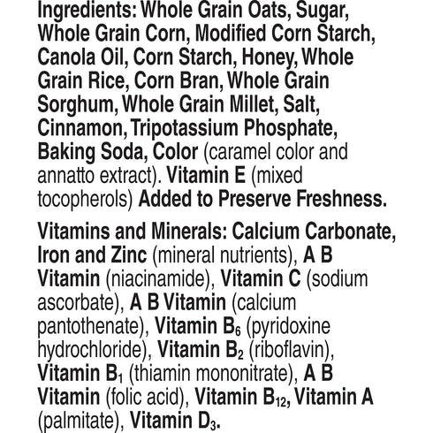18.2 oz (Pack 6) Cheerios Cinnamon Oat Crunch Cereal, Box
