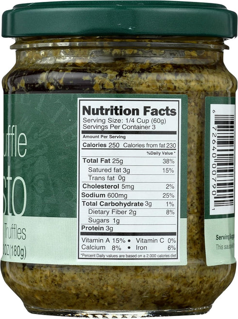 TRENTASETTE 37 Genovese With Truffles Pesto Sauce, 6.3 OZ.