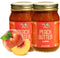 Green Jay Gourmet Peach Butter - All-Natural, Gluten-Free Fruit Spread - Peach