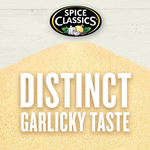 5.25 lb 5.25 Spice Classics Garlic Powder, - One Pound Container of Bulk Garlic Powder Seasoning, Ideal Substitute