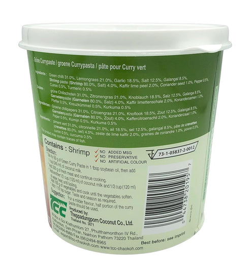 1kg Mae Ploy Green Curry Paste