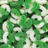 Green Apple Gummy Rings Candy - Fresh, Soft, and Chewy Sugar Dusted