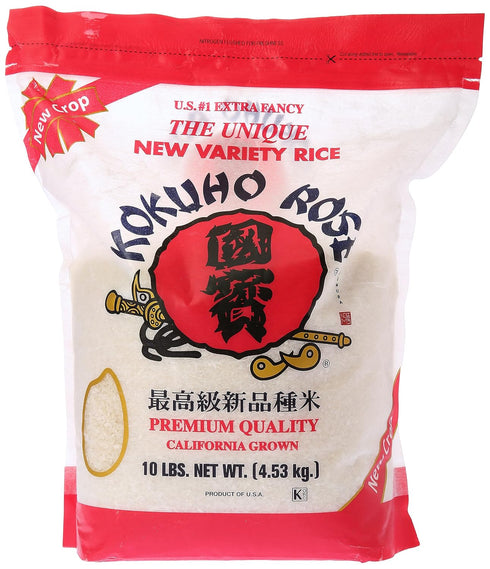Kokuho Rose Rice, 10-pounds