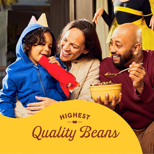 16 oz (Pack 12) BUSH'S BEST Canned Spicy Dark Red Chili Beans, Source of Plant Based Protein and Fiber